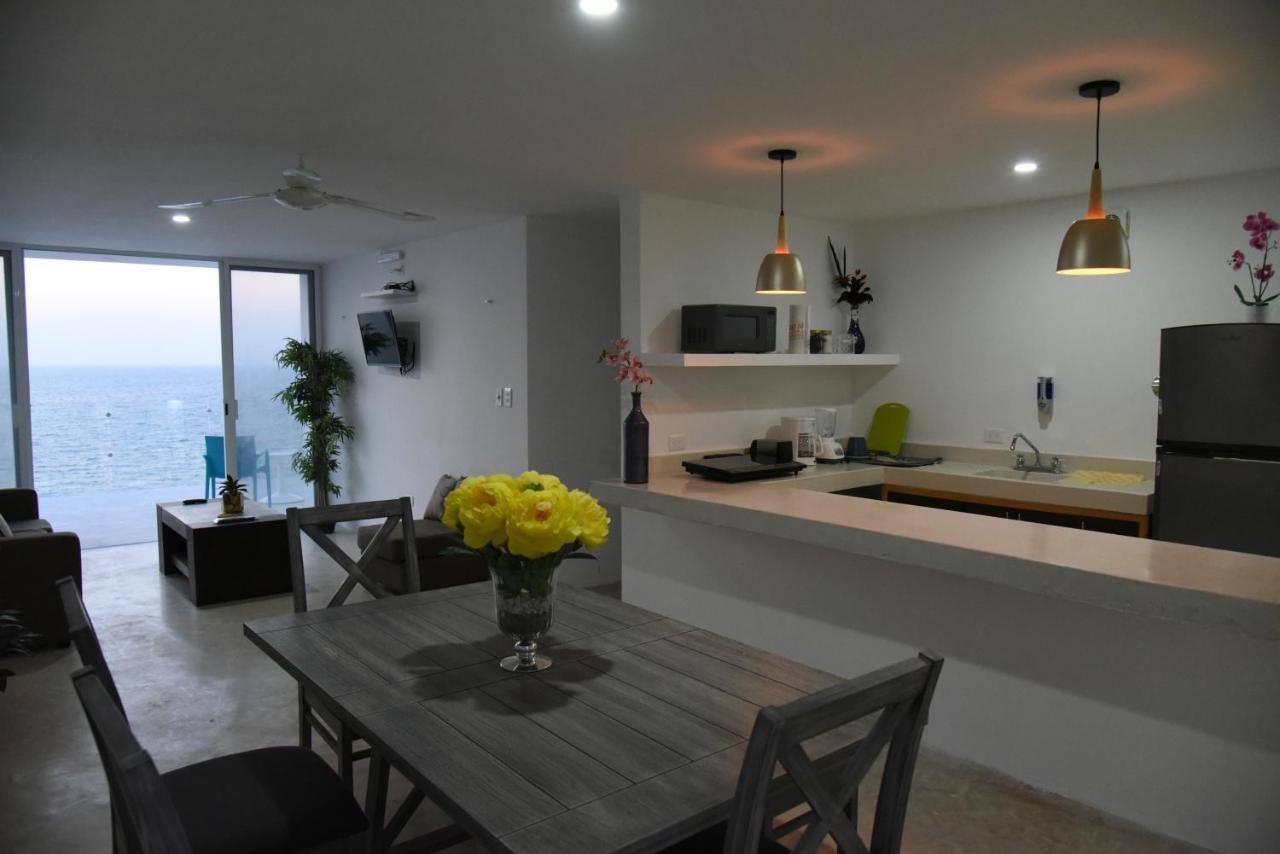 Torre Aguamarina Apartment Campeche Bagian luar foto