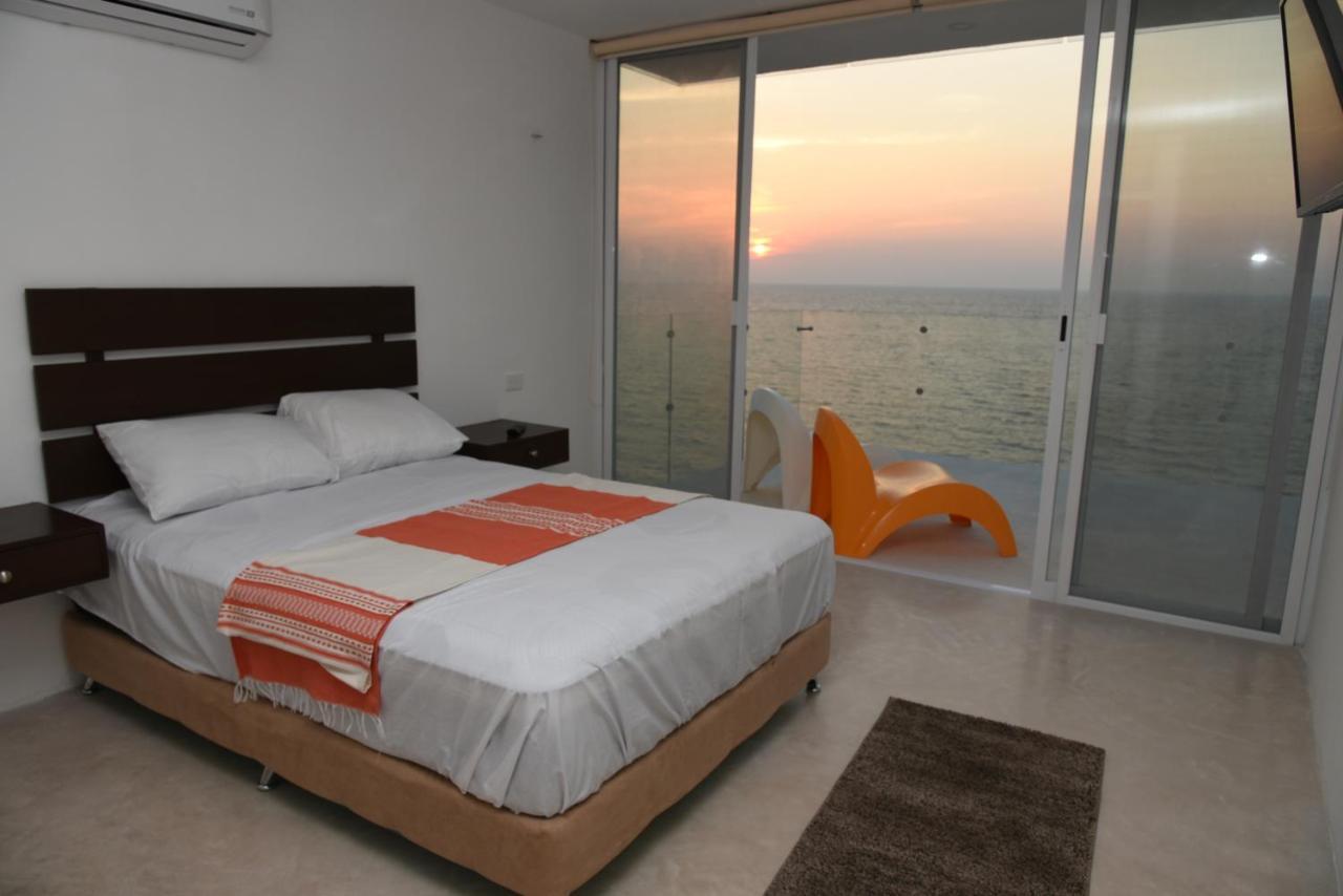 Torre Aguamarina Apartment Campeche Bagian luar foto
